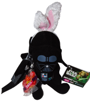 Load image into Gallery viewer, Brachs Candy 2013 Star Wars Darth Vader Easter Bunny Plush
