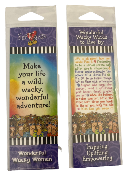 Make your life a Wild Wacky wonderful adventure Bookmark Gift