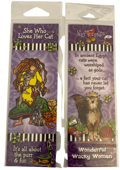 She Who Loves Her Cat Bookmark Gift