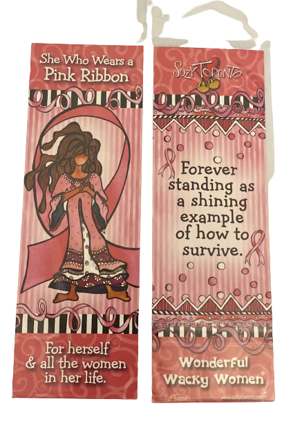 She Who Wears Pink Bookmark Gift