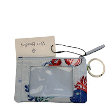 Load image into Gallery viewer, Vera Bradley Lighten Up Zip ID Case Anchors Aweigh
