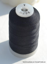 Load image into Gallery viewer, Vintage Utica/Gudebrod Rod Wrapping Sewing A-E SILK THREAD Spool
