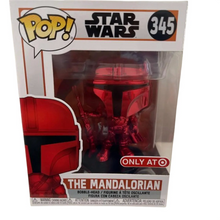 Load image into Gallery viewer, Funko Pop!  Star Wars The Mandalorian #345 Vinyl Figure Target Exclusive
