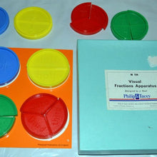 Load image into Gallery viewer, Visual Fractions Apparatus N104 Teaches Fraction Reasoning UK (Pre-Owned)
