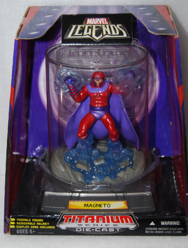 Marvel Legends 2006 Titanium Series Magneto 3-3/4