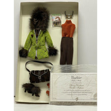 Load image into Gallery viewer, Mattel 2004 Skiing Vacation Fashion Model Collection Ski Jacket, Sassy Boots Purse
