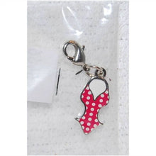 Load image into Gallery viewer, Barbie 2011 Summer Series Jewelry Charm - Pink &amp; White Swimsuit #6466
