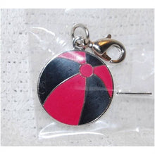 Load image into Gallery viewer, Barbie 2011 Spring Series Charm - Pink &amp; Black Beach Ball #6463

