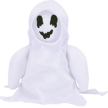 Ty Beanie Babies Sheets The Halloween Ghost (Retired)