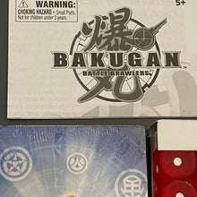Load image into Gallery viewer, Spin Master Bakugan 2008 Battle Brawlers Attack Playing Card &amp; Dice Game
