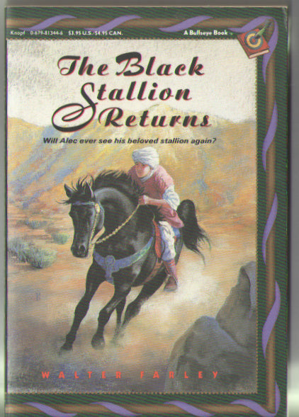 The Black Stallion Returns Paperback By Walter Farley (Pre Owned)