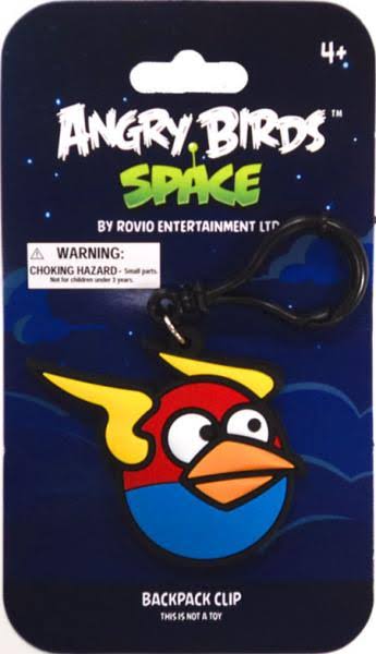 Angry Birds Space Backpack Clip - Lightning Blue Bird