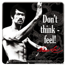 Load image into Gallery viewer, Vandor Bruce Lee Wood Coaster #93085 4 different images
