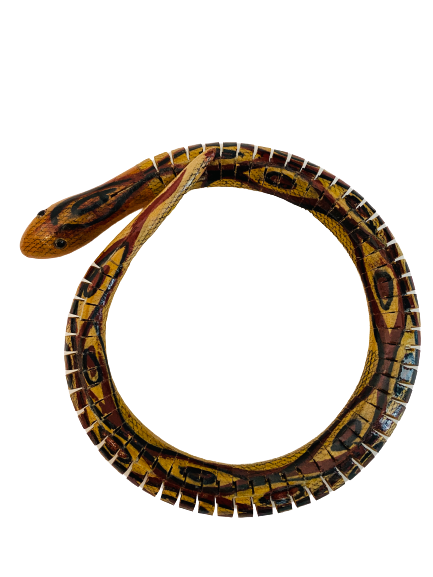 Wiggle Moving Wood Cobra Snake 19