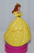 Load image into Gallery viewer, Disney  Beauty And The Beast Princess Belle Figure 3.25&quot; Rubber Stamper Yellow Dress (Pre-owned)
