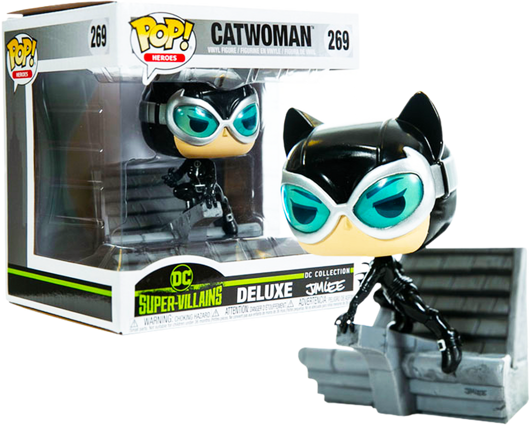 Funko Pop! Heroes DC Super-Villains Deluxe Catwoman #269 Gamestop