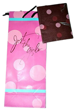 Load image into Gallery viewer, Hallmark Pink &amp; Brown Polka Dots Just the Girls Gift Bag
