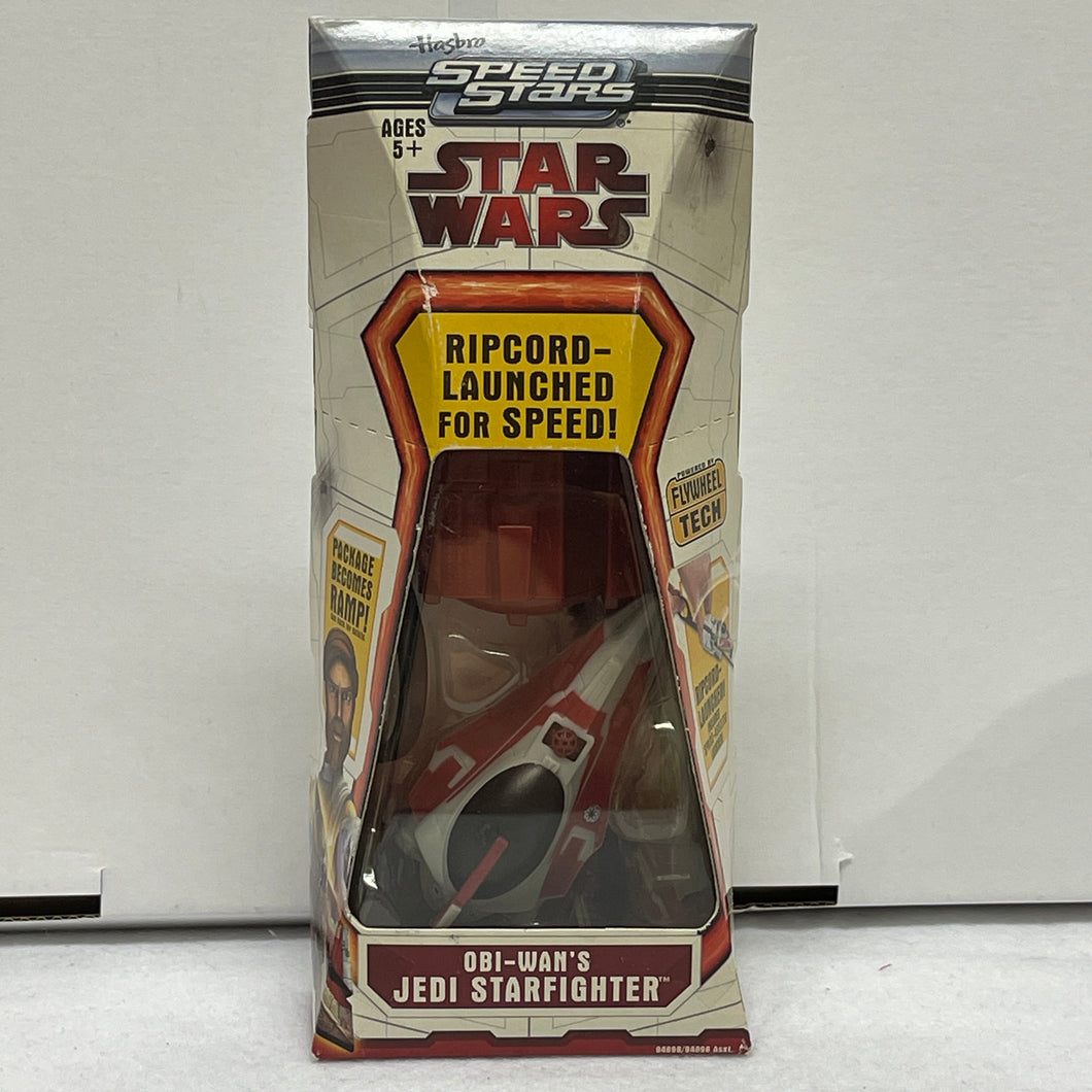 Hasbro 2010 Star Wars Speed Stars Obi-Wan's Jedi Starfighter
