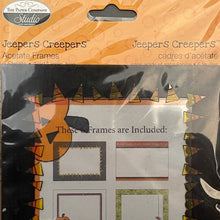 Load image into Gallery viewer, Halloween Jeepers Creepers Acetate Frames Scrapbooking
