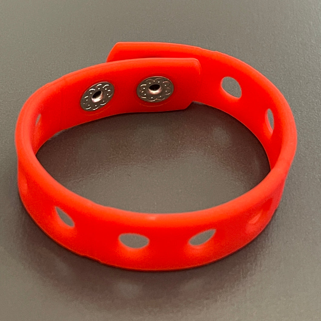 Red Wristbands for Shoe  Charms Adjustable Bracelets -  7
