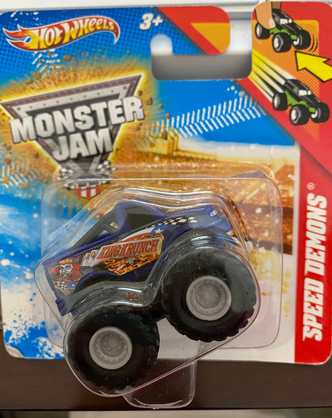 Hot Wheels 2011 Monster Jam Speed Demons King Krunch Die-cast Car Vehicle