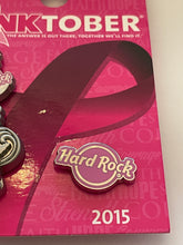Load image into Gallery viewer, Hard Rock Cafe 2015 Pinktober Breast Cancer Awareness Pin Tampa, Florida
