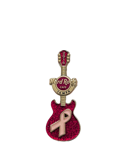 Hard Rock Cafe 2016 Pinktober Breast Cancer Awareness Pin Tampa, Florida