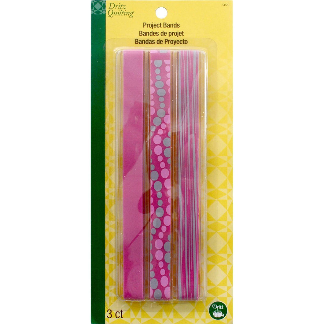 Dritz Quilting Project Bands 3-Pack Pink
