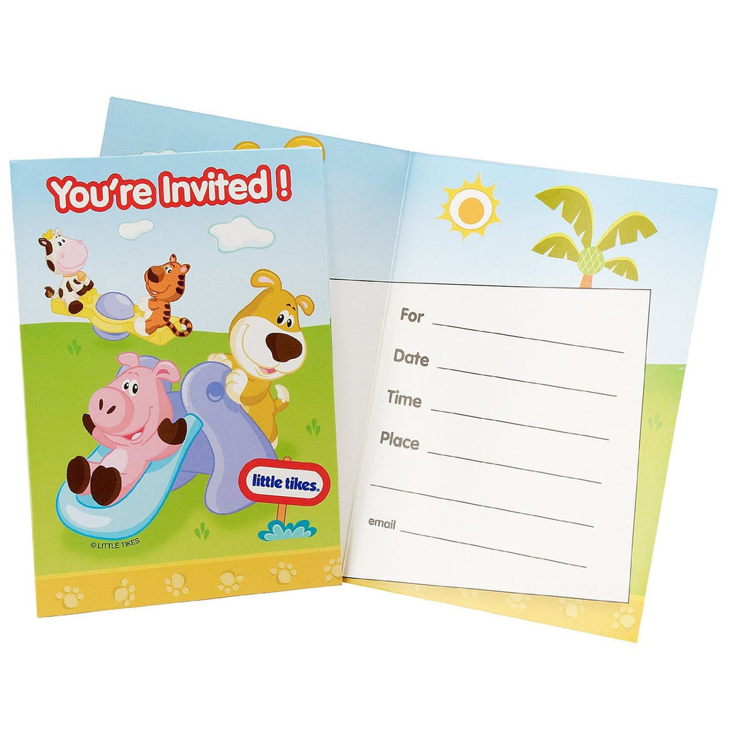 Little Tikes 8 Count You're Invited Party Invitations with Envelopes