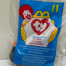 Load image into Gallery viewer, McDonald&#39;s 1998 Ty Teenie Beanie Waddle The Penquin Toy #11
