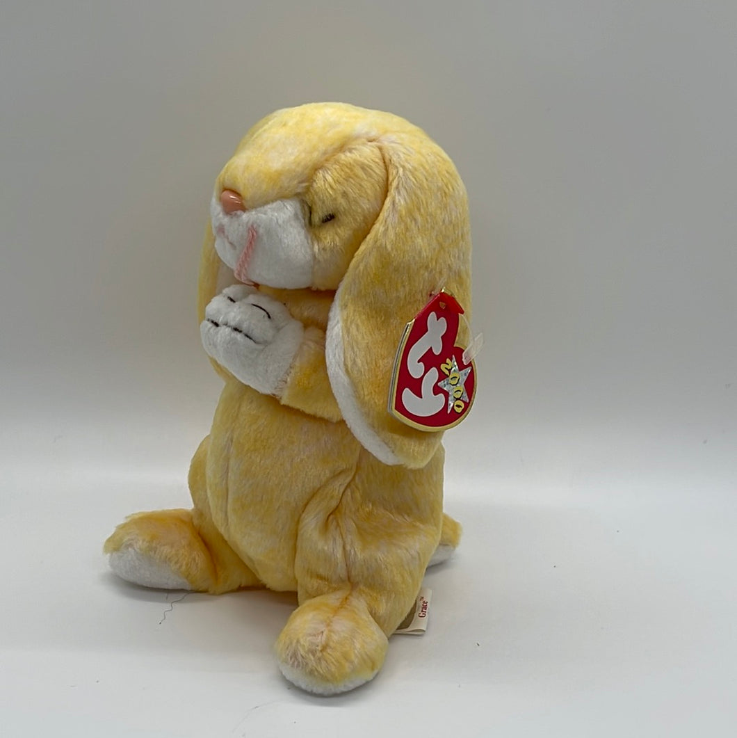 Ty Beanie Baby Grace Praying Bunny Rabbit (Retired) – Groovy61crafts