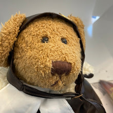Load image into Gallery viewer, Bearland Air Venture Oshkosh 2002 Pilot Aviator 17&quot; Jointed Plush bear (Pre-owned)
