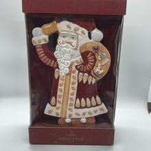 Load image into Gallery viewer, Villeroy &amp; Boch Christmas Ginger Fantasy Candleholder Santa #3976
