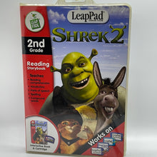 Load image into Gallery viewer, Leap Frog Leappad 2nd Grade Shrek 2 Reading Storybook Book &amp; Cartridge SEALED

