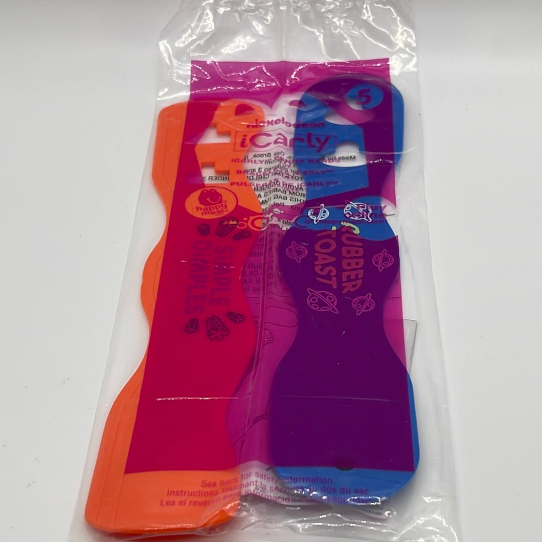 McDonald's 2011 iCarly Penny Bands Toy #5