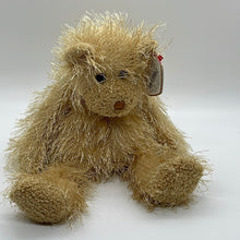 Load image into Gallery viewer, Ty Beanie Babies Punkies Frizzy Tan Bear Retired
