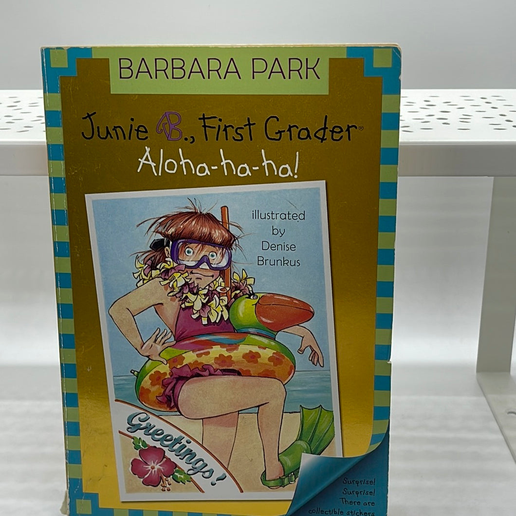 Junie B. First Grader Aloha-ha-ha Paperback Barbara Park (Pre Owned)
