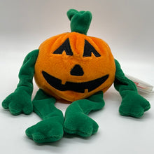 Load image into Gallery viewer, Ty Beanie Baby Pumkin Jack-O-Lantern Halloween (Retired)

