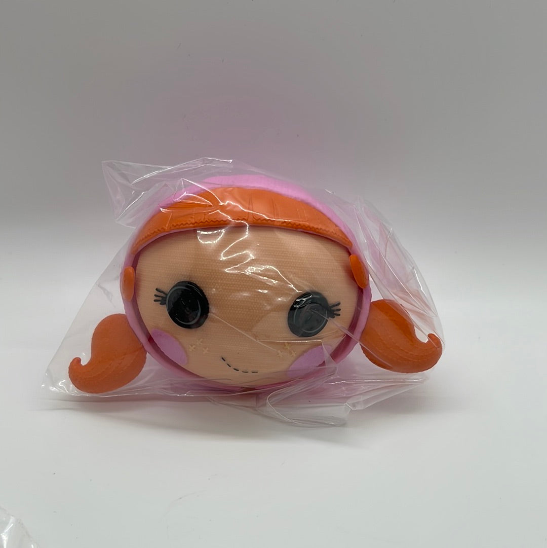 MGA Lalaloopsy Doll Orange Curly Hair Pig-tails Button Eyes Pink Hat # –  Groovy61crafts