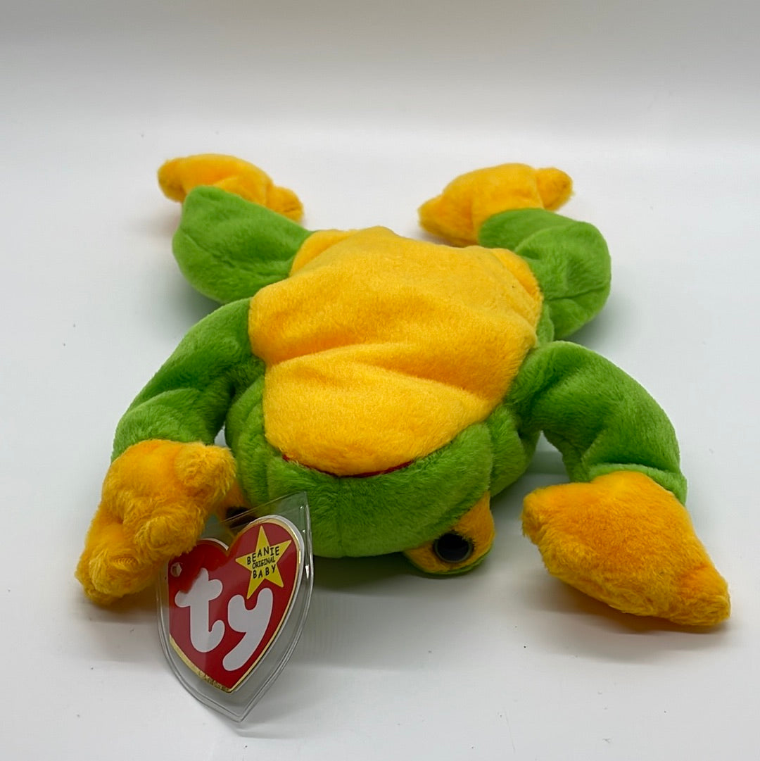 Ty Beanie Baby - Smoochy The Frog