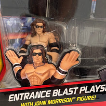Load image into Gallery viewer, Mattel WWE Rumblers John Morrison Blast Playset Wrestling Figure
