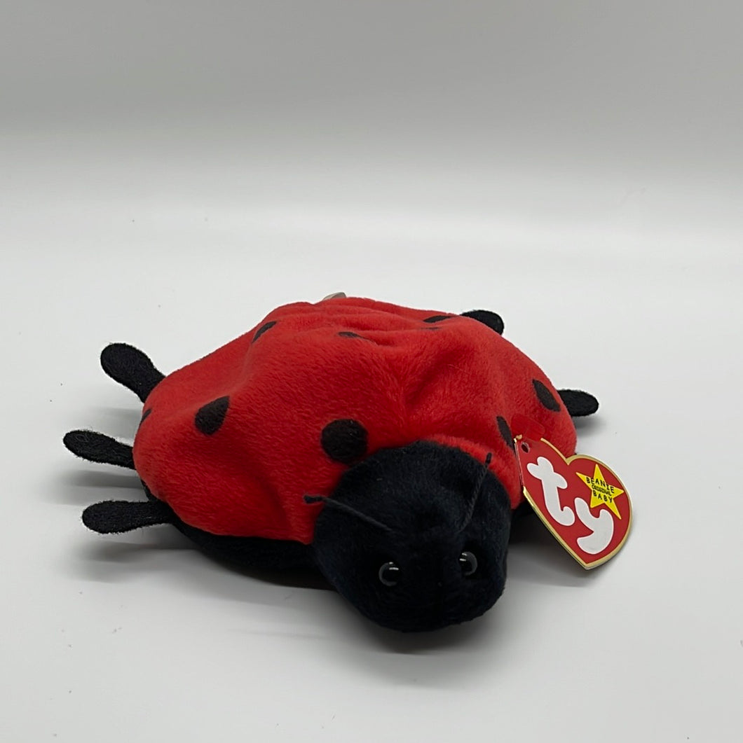 Ty Beanie Baby Insects Lucky The Ladybug (Retired)