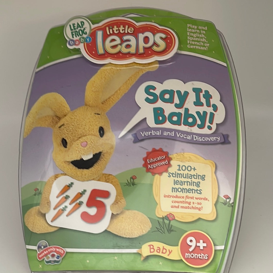 Leapfrog Baby Little Leaps - Say It Baby! 9+ Months Game
