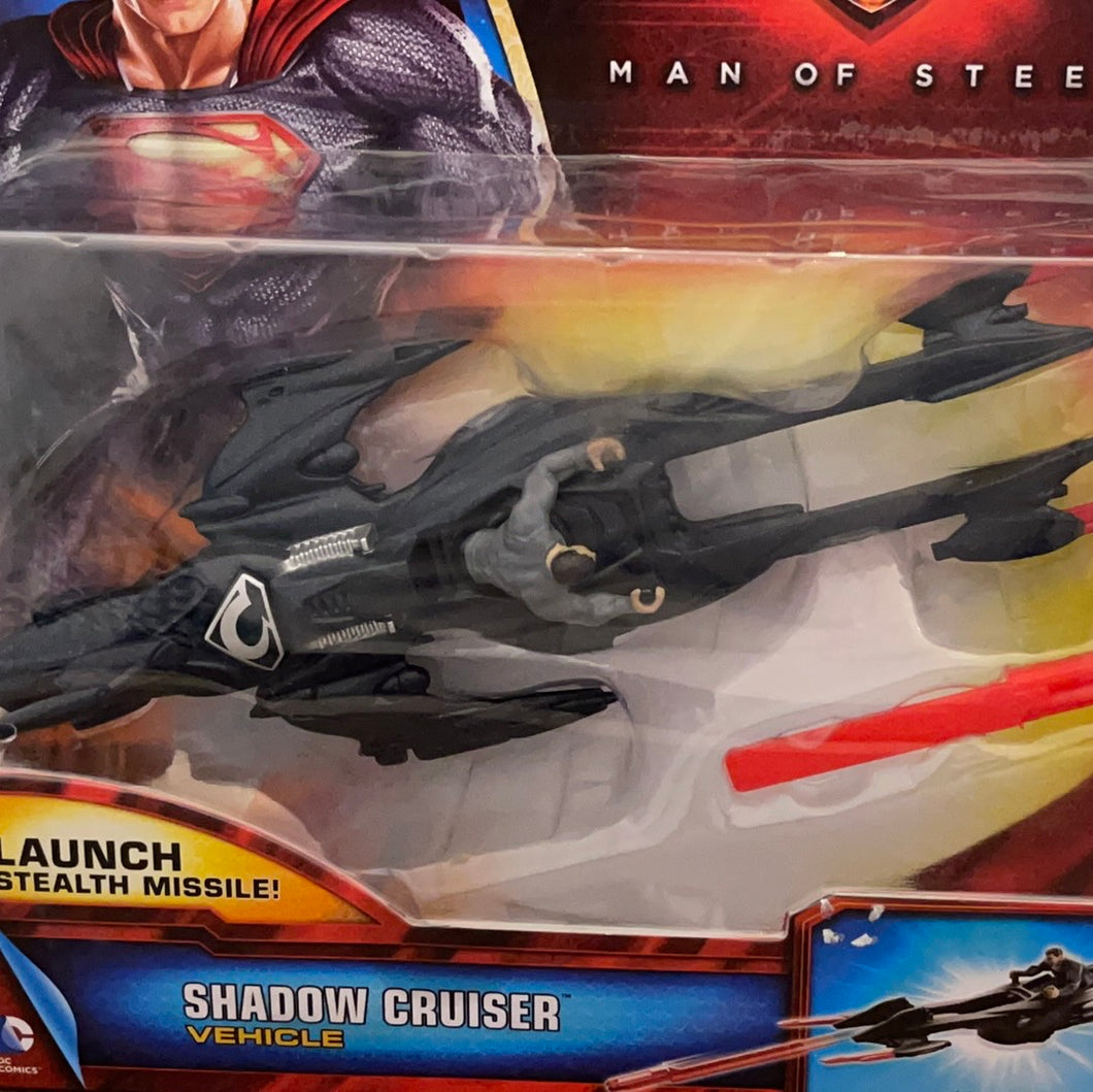 Mattel Superman Man of Steel: General Zod Shadow Cruiser Vehicle Toy Black