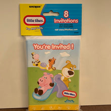 Load image into Gallery viewer, Little Tikes 8 Count You&#39;re Invited Party Invitations with Envelopes
