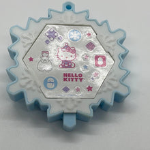 Load image into Gallery viewer, McDonald&#39;s 2011 Hello Kitty Snow Hello Kitty Snowflake Toy #8 &amp; Stickers
