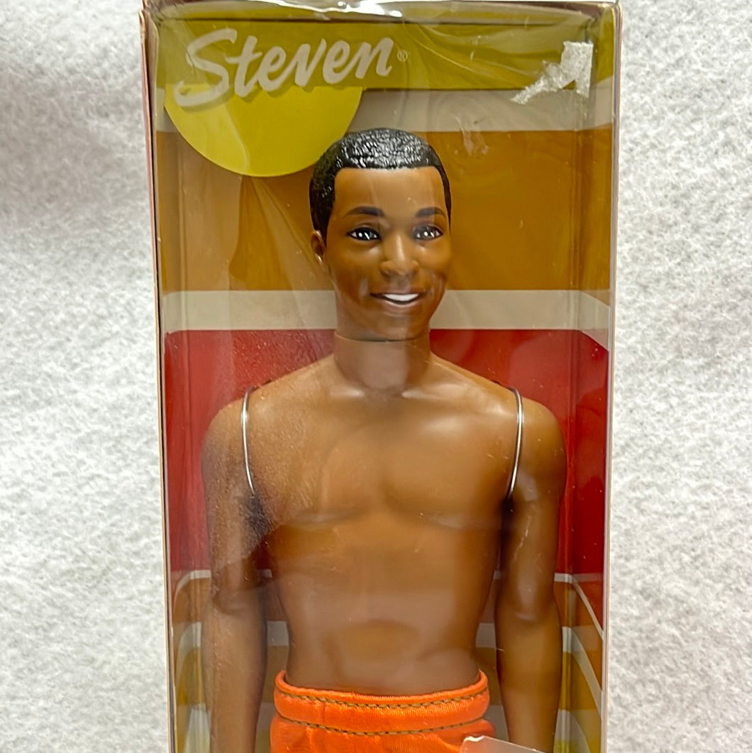 Mattel 2002 Rio de Janeiro Steven  Friend of Barbie Peach Swim trunks Doll #56885
