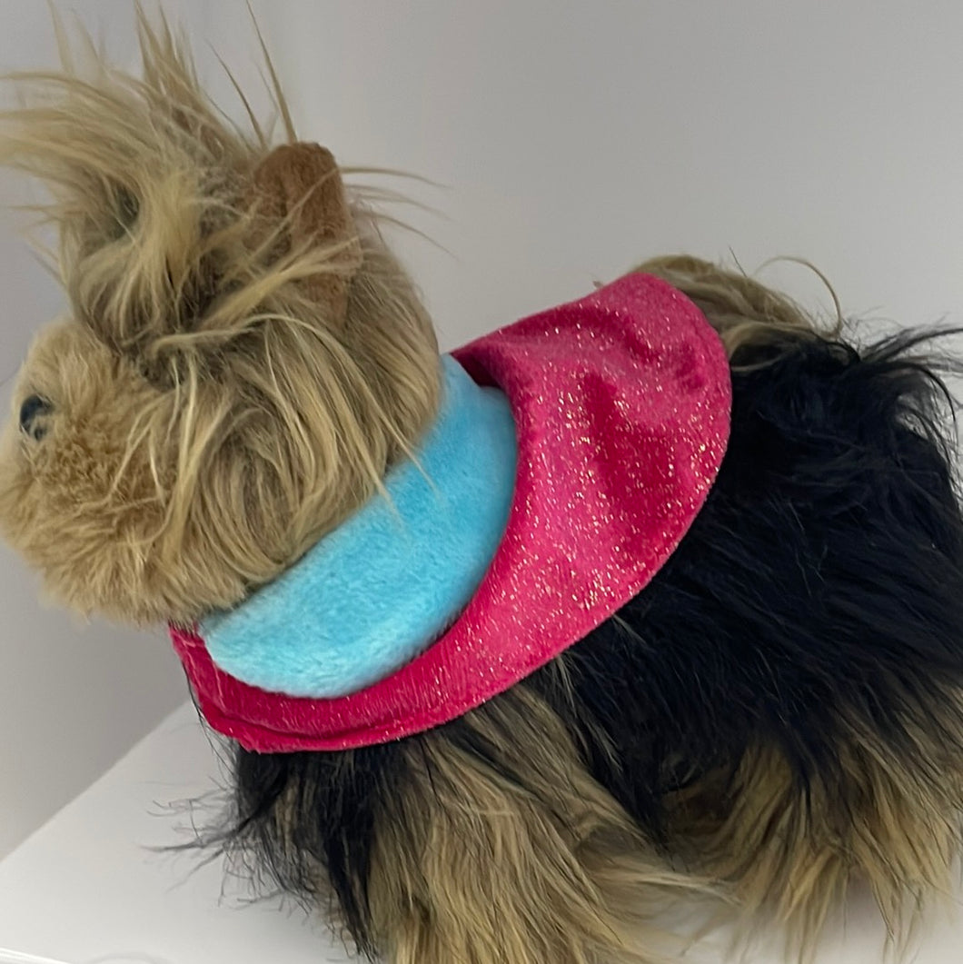 Battat Yorkie Brown & Black with Pink Collar Puppy Dog Plush (Pre-owned)