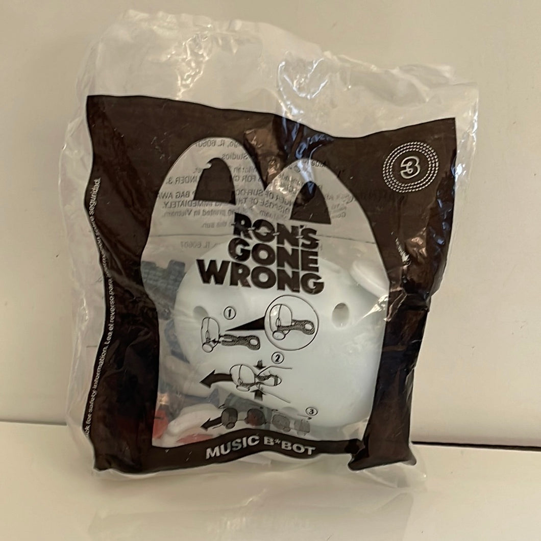 McDonald's 2021 Ron's Gone Wrong Music  B*Bot Toy #3