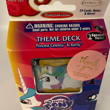 Load image into Gallery viewer, My Little Pony CCG: Canterlot Nights Princess Celestia and Rarity Theme Deck
